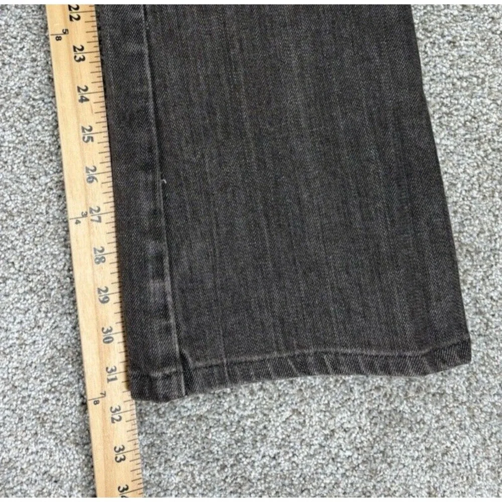 7 for All Mankind 'A' Pocket Jeans Womens‎ 28 Brown Flared Stretch Boho Festival - Picture 12 of 14